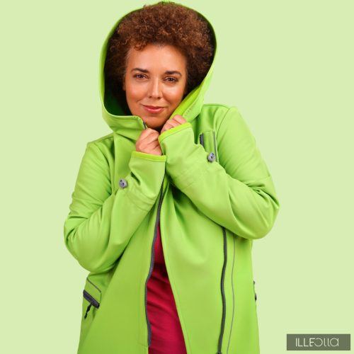 Hosszú Fioda bike - neonzöld