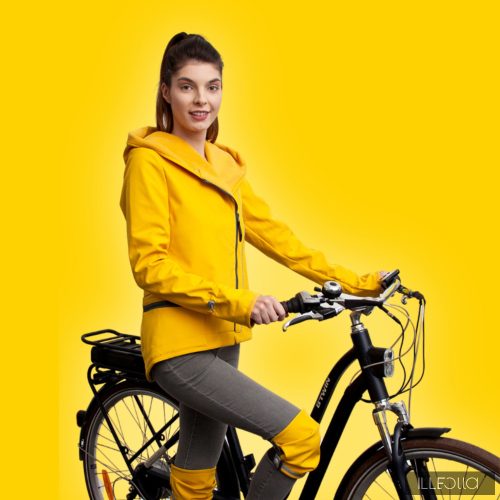 Rövid Fiodella bike - citromsárga XS