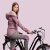 Short Fiodella bike - mauve pink S