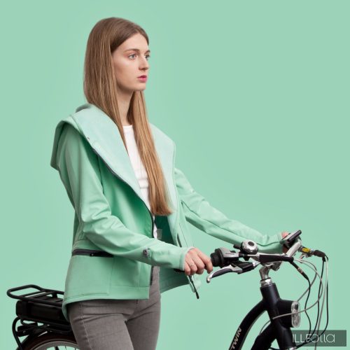 Short Fiodella bike - mintgreen L - FAULT MATERIAL