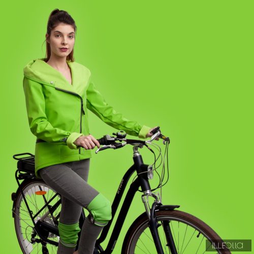 Short Fiodella bike - neon green S