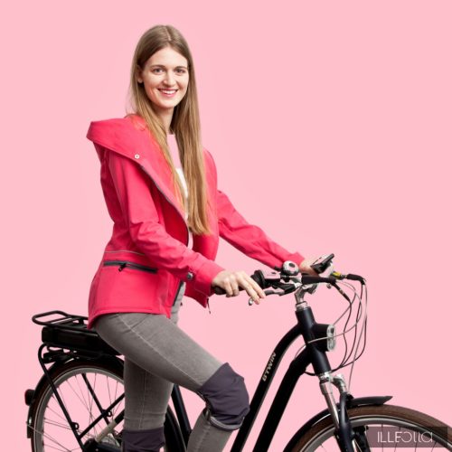 Short Fiodella bike - pink