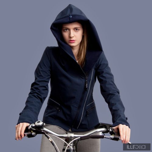 Short Fiodella bike - navy blue