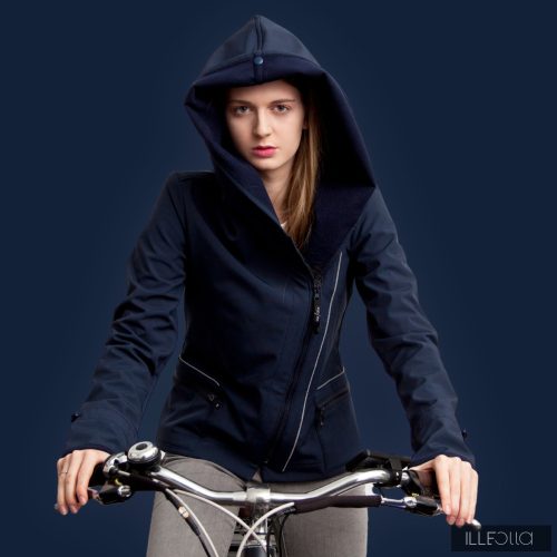 Short Fiodella bike - navy blue