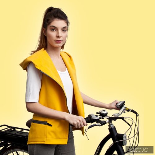 Yellow discount cycling vest