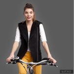 Sportos Fiodi Bike mellény - fekete L