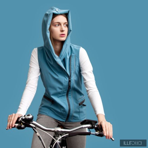 Sporty Fiodi bike vest - light blue