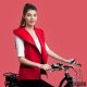Sporty Fiodi bike vest - cherry red 2XL