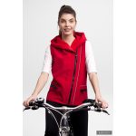 Sporty Fiodi bike vest - cherry red XS