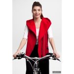 Sporty Fiodi bike vest - cherry red XS