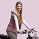 Sportos Fiodi Bike mellény - mályvarózsaszín M