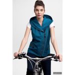 Sporty Fiodi bike vest - dark petrol XS