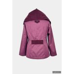 FIORELLA rövid női kabát - melange bordó