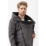 Nagykapucnis FODOR - melange szürke/fekete 4XL