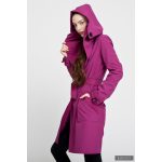 Elegant FORTUNA trench coat  - cyclamen