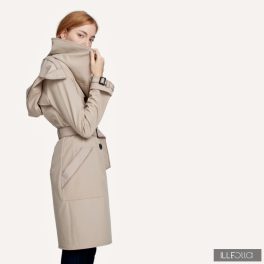 Elegant Fortuna trench coat - beige Elegant Fortuna trench coat - beige