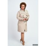 Elegant Fortuna trench coat - beige