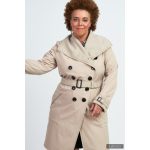 Elegant Fortuna trench coat - beige