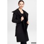 Elegant Fortuna trench coat - black