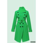 Elegant Fortuna trench coat - green