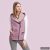 Practical Franci vest - mauve pink