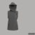 Practical Franci vest - gray