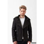 Stylish casual FREDERIK men's jacket - black S