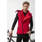 FÜLÖP férfi mellény - meggypiros M