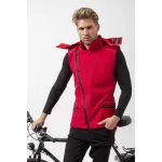 FÜLÖP férfi mellény - meggypiros M