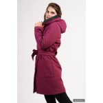 Gertúd 2.0 winter coat - melange fuchsia/graphite grey