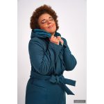 Gertúd 2.0 winter coat - melange teal / turquoise