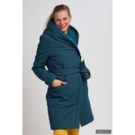 Gertúd 2.0 winter coat - melange teal / turquoise