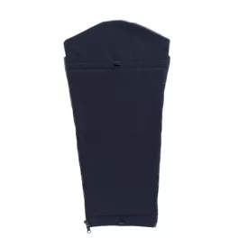 Gertrud wintercoat baby panel - navyblue/gray