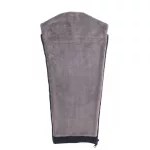 Gertrud wintercoat baby panel - navyblue/gray