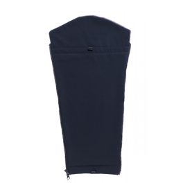 Gertrud wintercoat baby panel - navyblue/gray