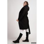 Gertrud winter coat - black/ graphite gray XS