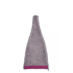 Gertrud winter coat maternity panel- cyclamen/gray