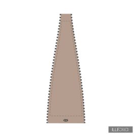 Gertúd télikabát kismama panel -drapp/fehér Gertúd télikabát kismama panel -drapp/fehér