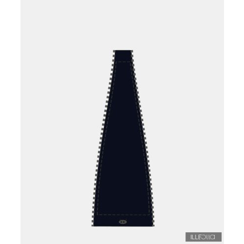 Gertrud winter coat maternity panel- black/gray