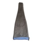 Gertrud winter coat maternity panel- leanderblue/gray