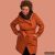 Gertrud winter coat - copper brown/ brown 