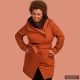 Gertrud winter coat - copper brown/ brown 