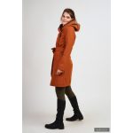 Gertrud winter coat - copper brown/ brown 