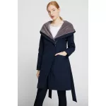 Gertrúd télikabát - sötétkék/szürke