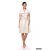 Elegant MAYA dress - beige / white
