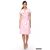 Elegant MAYA dress - pink/white