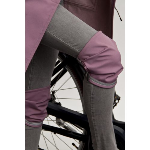 Knee warmer women FIOLLA BIKE - mauve pink