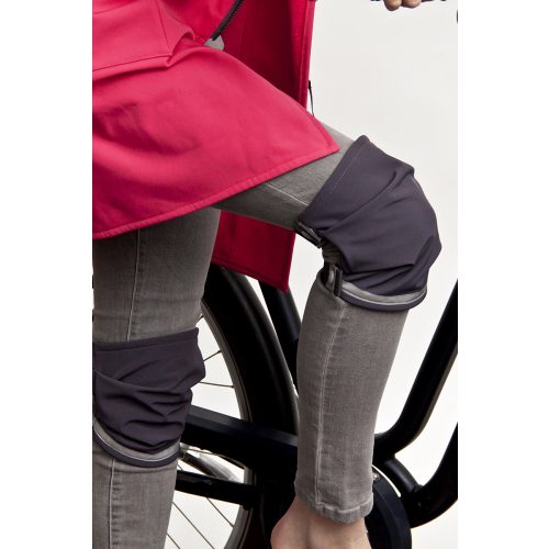 Knee warmer women FIOLLA BIKE - dark gray