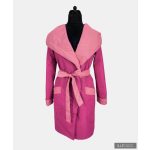 RITA  windproof & waterproof designer raincoat - bright cyclamen and coral XS