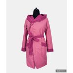 RITA  windproof & waterproof designer raincoat - bright cyclamen and coral XS